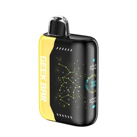 Geek Bar Pulse X 25000 Kullan At Siyah Sarı Dijital Ekranlı Vape