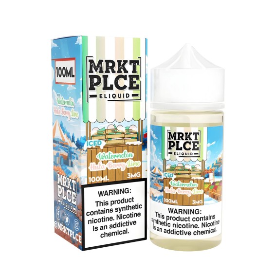 Mrkt Plce Iced Watermelon Hulaberry Lime E Likit | Mrkt Plce
