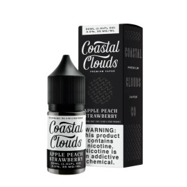Coastal Clouds Apple Peach Strawberry Salt Likit 30ml Nikotinli