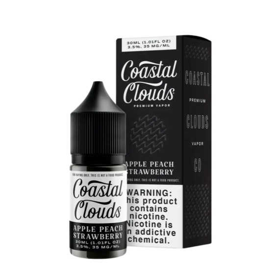 Coastal Clouds – Apple Peach Strawberry Salt Likit | Coastal