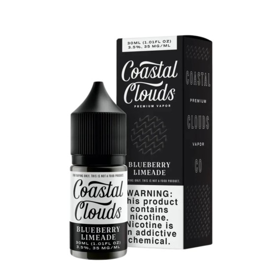 Coastal Clouds Blueberry Limeade Salt Likit | Coastal Clouds
