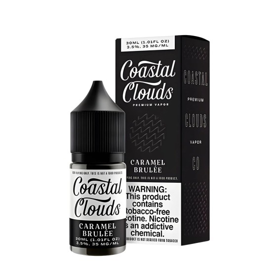 Coastal Clouds Caramel Brulee Salt Likit | Coastal Clouds