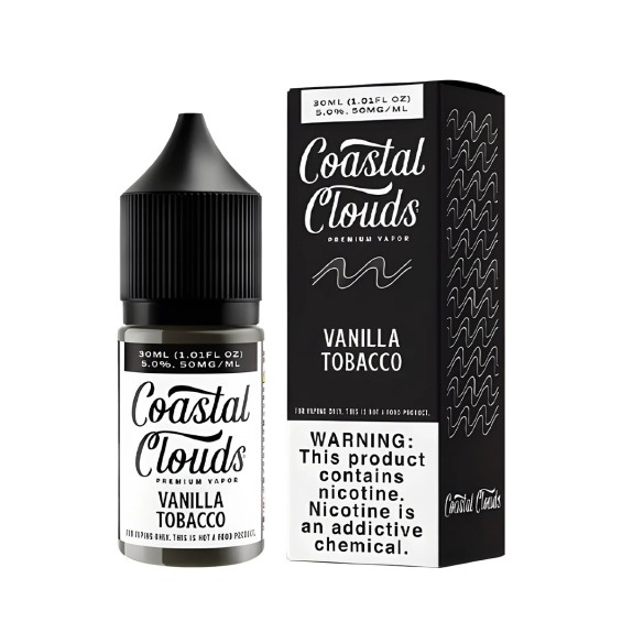 Coastal Clouds Vanilla Tobacco Salt Likit | Coastal Clouds