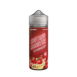 Custard Monster Çilekli E Likit 100ml Shortfill Sıfır Nikotin