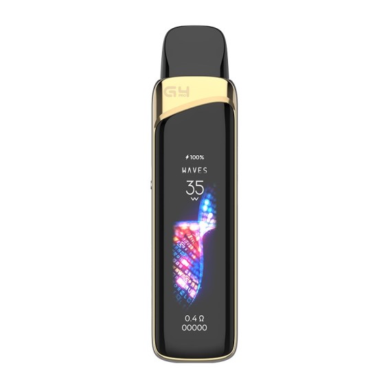 Uwell Caliburn G4 Pro Pod Mod Siyah Altın, 35W Ekranlı Elektronik Sigara