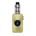 Vaporesso Gen Max Kit Pod Mod Altın renkli, 220W ayarlı, dijital ekranlı.