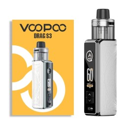 Voopoo Drag S3 Pod Mod⤑White (Beyaz)