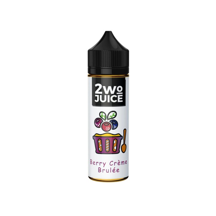 2WO JUICE Berry Crème Brûlée E Likit Şişesi