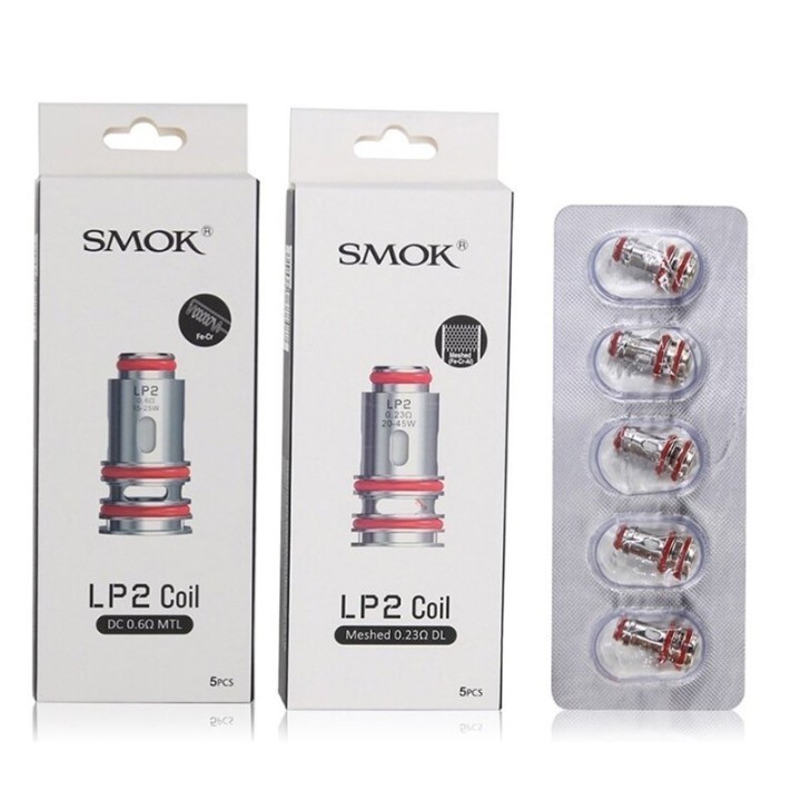 Smok LP2 Coil Çeşitleri (0.60 MTL ve 0.230 DL) 5'li Paket